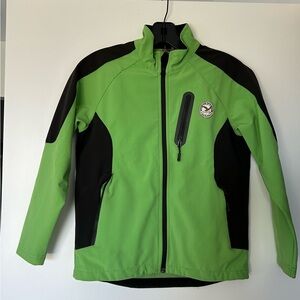 Salewa Lite K Softshell Jacket - Green & Black Size:US12